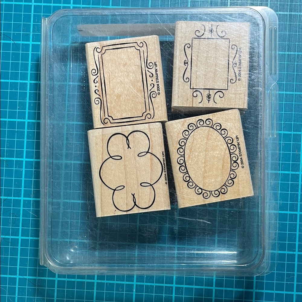 Decorative Wooden Stamp Set - From ne Frames